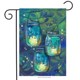 Be a Light Garden Flag - g00157