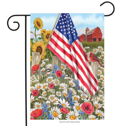 America the Beautiful Field Garden Flag - g00387