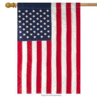 American Flag House Flag - h00018