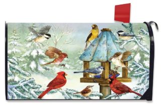 Cold Feet, Warm Hearts Mailbox Cover -m00730