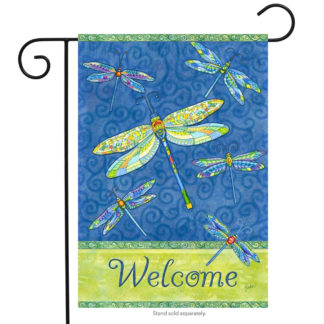 Dragonfly Flight Garden Flag-g00150