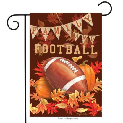 Family & Football Garden Flag -g00729