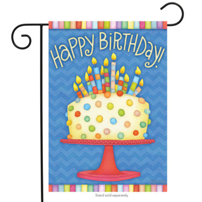 Happy Birthday Garden Flags - g00422