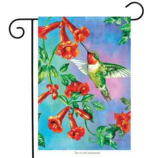 Hummingbird Dance Garden Flag - g00352