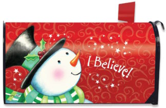 I Believe Mailbox Cover - m00233