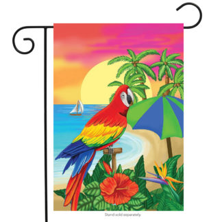 Pardise Parrot Garden Flag - g00345