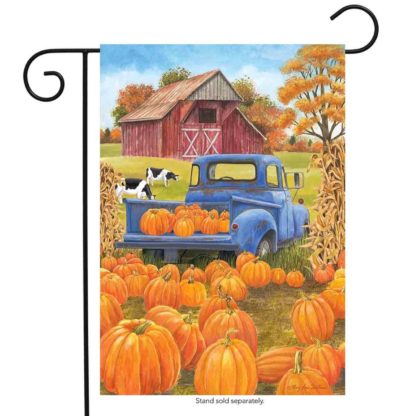 Pumpkin Patch Pickup Garden Flag - g00482