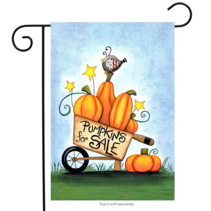 Pumpkins for Sale Garden Flag - g00262