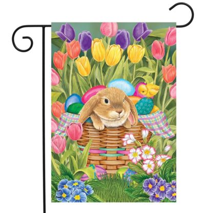 Spring Rabbit Garden Flag -g00799