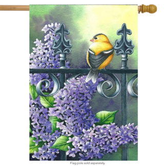 Summer Lilacs Garden Flag -g00359