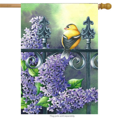 Summer Lilacs Garden Flag -g00359