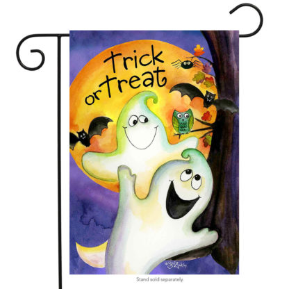 Trick or Treat Ghouls Garden Flag - g00508