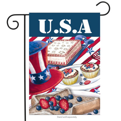 American Picnic Garden Flag - g00263