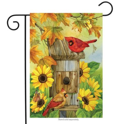 Cardinals & Sunflowers Garden Flag -g00733