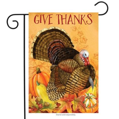 Thankful Turkey Garden Flag -g00735