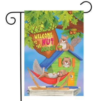 The Nuthouse Garden Flag -g00783