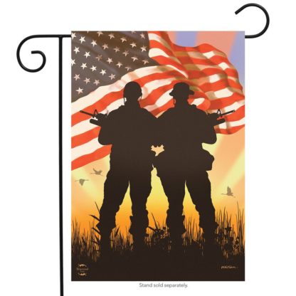 American Heroes Garden Flag - g00600
